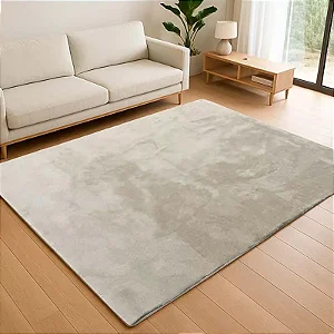 Tapete Niazitex Pele Albany Pratik 60X120 Marfim