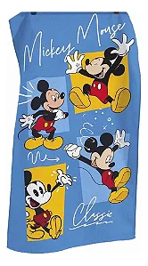 Toalha Banho Dolher Velour Estampado Licenciado 70X130 Mickey 12