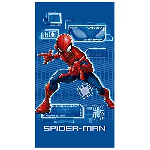 Toalha Banho Dolher Velour Estampada Licenciado 70X130 Spiderman 07