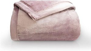 Cobertor Camesa Neo Flannel 600 150x220 Solteiro Rose