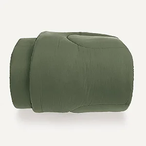 Edredom Karsten Tom 240x250 Queen Verde Campo 200 Fios