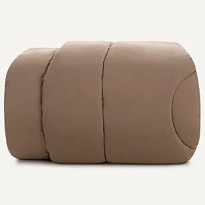 Edredom Karsten Tom 240x250 Mascavo Queen 200 Fios