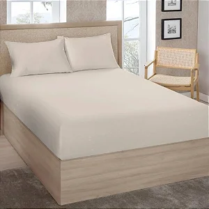 Lençol Estamparia Premuim Plus Queen Violeta 160x200x30