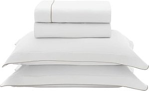 Jogo de Cama Camesa Neo 300 Fios Premiere Casal Bege 4 peças