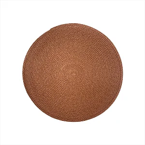 Lugar Americano Jolitex Essencial Redondo 38cm Terracota
