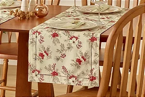 Trilho de Mesa Appel 40x140 Glamour Festive Bordo