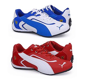 puma ferrari vermelho