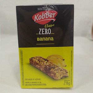 Barra de Cereal Banana Zero Kobber 18g CX c/12 216g