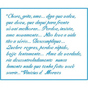 STM-580 - STENCIL - TEXTO CHORE, GRITE, AME...