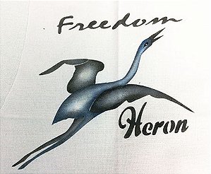 ST1-09 - Stencil -Garça