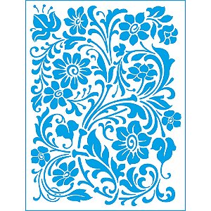STW-002 - Stencil Wall - Flores