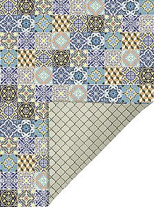 SDG-048 - Papel para Scrapbook Dupla Face Gigante - Azulejos II
