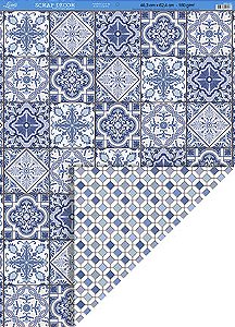 SDG-007 - Papel para Scrapbook Dupla Face Gigante - Azulejos