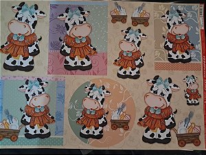 LD-0741 - PAPEL PARA DECOUPAGE - Vaquinha
