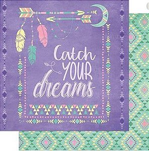 SD-0838 - SCRAP DUPLA FACE - CATCH YOUR DREAMS