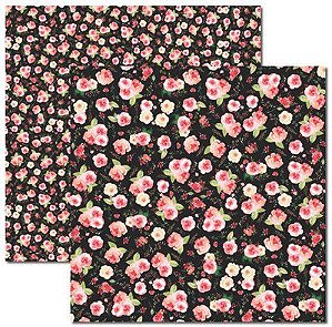 SC-393 Aquarela 4 - Papel para Scrapbook Dupla Face