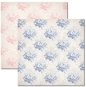 SC-389 Provence 4 - Papel para Scrapbook Dupla Face