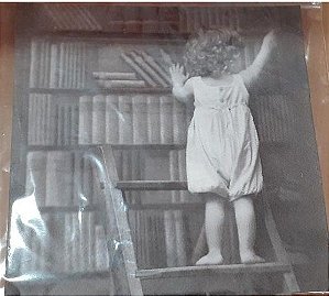 Guardanapo Vintage - Menino Biblioteca