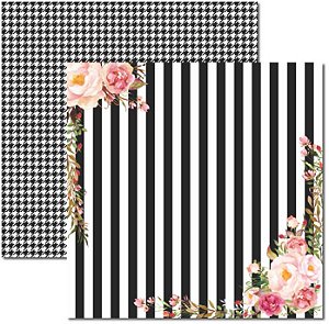 SC-396 Chanel 2 - Papel para Scrapbook Dupla Face