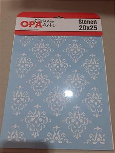2452 - Stencil Opa 20x25 - Estamparia Arabesco I