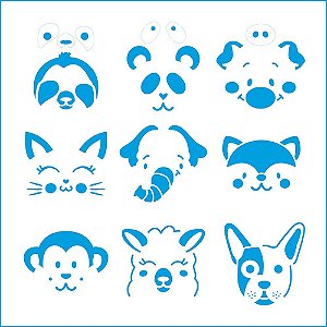 STXX-184 - STENCIL - ESTAMPAS BICHOS