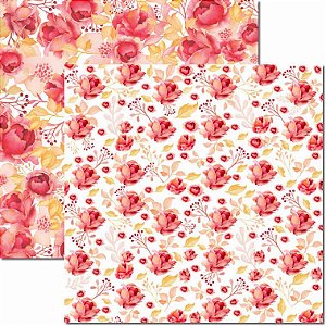 SC-597-Sweet 4 - Papel para Scrapbook Dupla Face