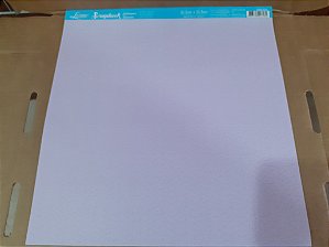 SBB-032 - SCRAPBOOK BÁSICO - ESTAMPARIA CORAÇÕES LILAS