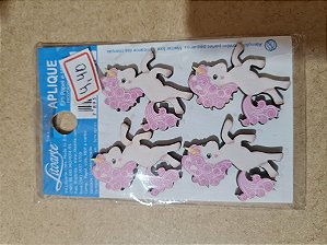 APM3-207- APLIQUE EM MDF -UNICORNIOS