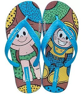 Chinelo Infantil Feminino E Masculino Turma Da Monica