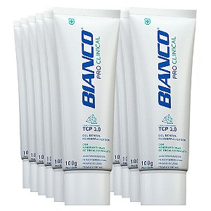 1 Dúzia Creme Dental Bianco Pro Clinical (100g)