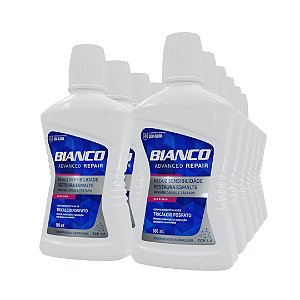 1 Dúzia de Enxaguante Bucal Bianco Advanced Repair (500ml)