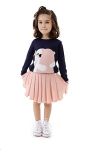 Sweater Tricot Infantil Menina Leticia