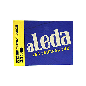 Piteira de Papel Aleda Azul Extra Larga 5,8 x 4,5 mm