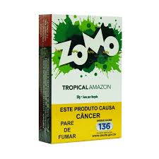 FUMO PARA NARGUILE ZOMO TROPICAL AMAZON 50g