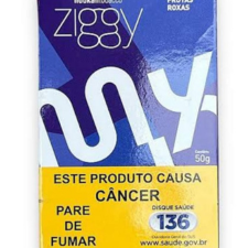 Fumo Para Narguilé Ziggy Frutas Roxas 50g