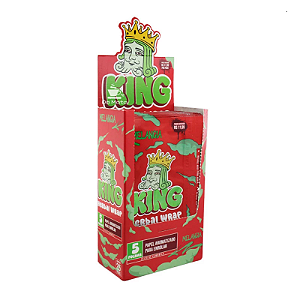 HERBAL WRAP KING BLUNT MELANCIA KING SIZE REGULAR - DISPLAY COM 25 BAGS