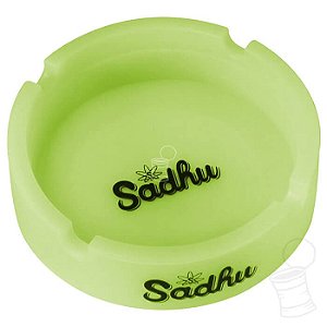 Cinzeiro Silicone Brilha Borracha Redondo