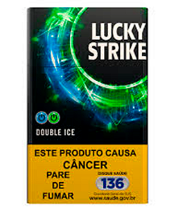 LUCKY STRIKE ICE BLUE DOUBLE FRESH MENTA CRT