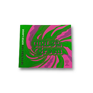 Piteira Papel Bem Bolado Girls IN Greem Hiper Large