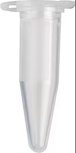 Microtubo Pino Epp Capsula 0,5ml transp C/ 100 Unidades