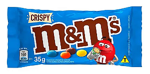 Chocolate M&ms Crispy Dsp 35g