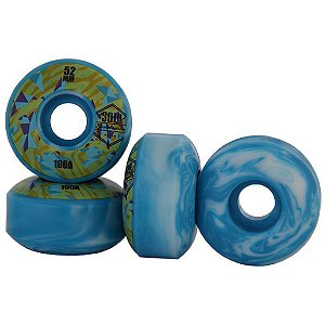 Roda Skate Solo Origami 52 mm Azul