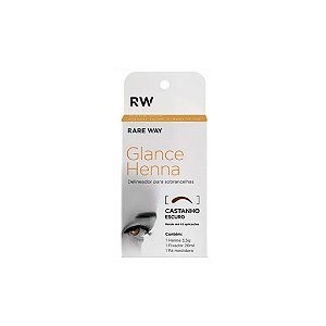 Henna Glance Rare Way 3,5g - Castanho Escuro