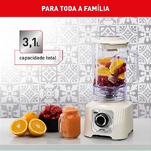 Liquidificador Arno Power Max 1400W Marfim LN64