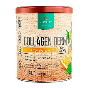 Collagen Derm - Colágeno + Ácido Hialurônico - Laranja