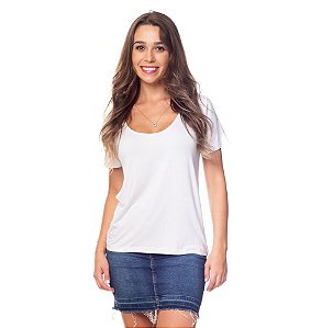 BLUSA HELENA DECOTE CANOA BRANCA