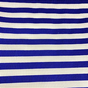 CAMINHO DE MESA LISTRADO AZUL