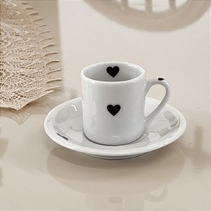 XÍCARA DE CAFÉ CORAÇÕES