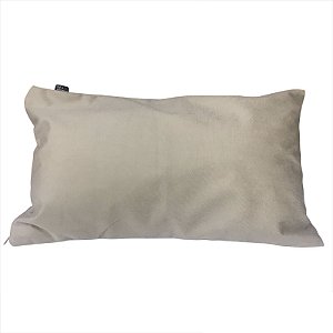 CAPA DE ALMOFADA BAGUETE VELUDO BEGE