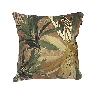 CAPA DE ALMOFADA VELFIT FOLHAS VERDES